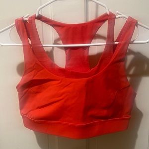 Red Lululemon sports bra for high intensity/ size 10- Large